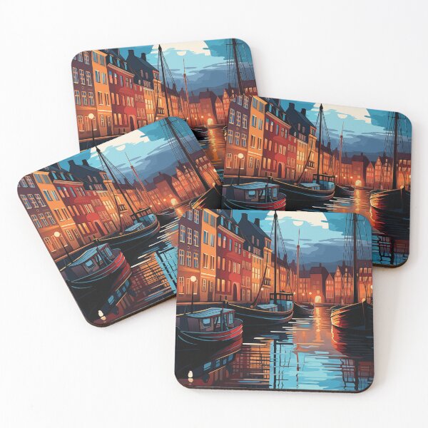Item preview, Moments in Copenhagen's Port #2 designed and sold by Anuchartl.