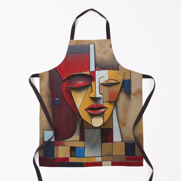Aperçu de l'œuvre Synthèse cubiste : une étude sur le portrait IA - 8 créée et vendue par TheCrownIsMine.