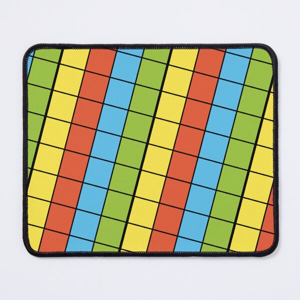 Item preview, Colorful Blocked Line Cubes Black Forever Seamless Pattern designed and sold by Alchemy-A-La-G.