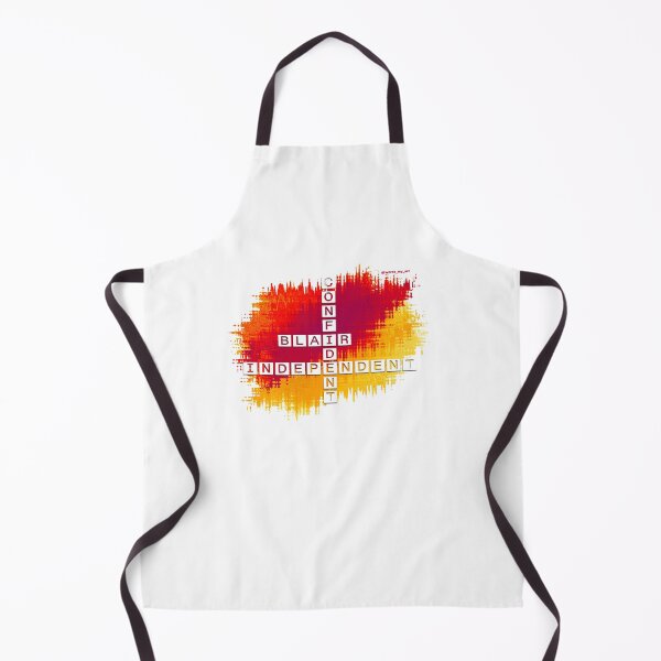Item preview, Blair, Confident and Independent Crossword Red Yellow designed and sold by words-my-art.