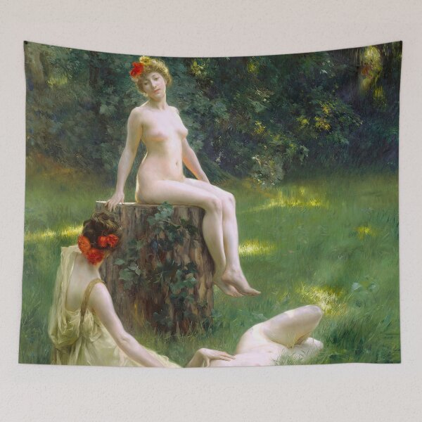 Item preview, The Glade (1900) Julius Leblanc Stewart  designed and sold by TeeARTHY.