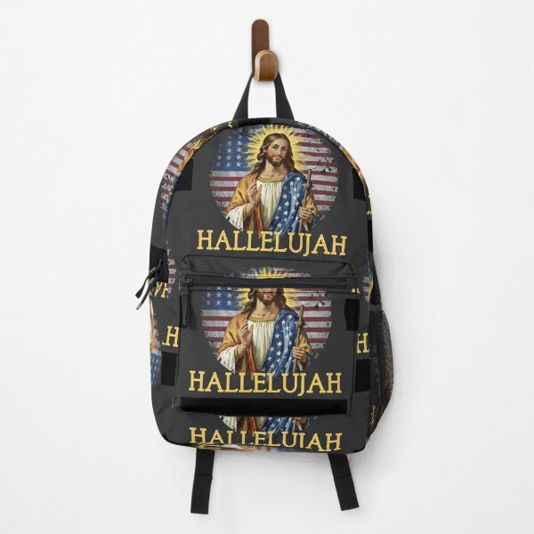 Item preview, Jesus Christ say Hallelujah in cute american style gift for US designed and sold by thankful-loco.