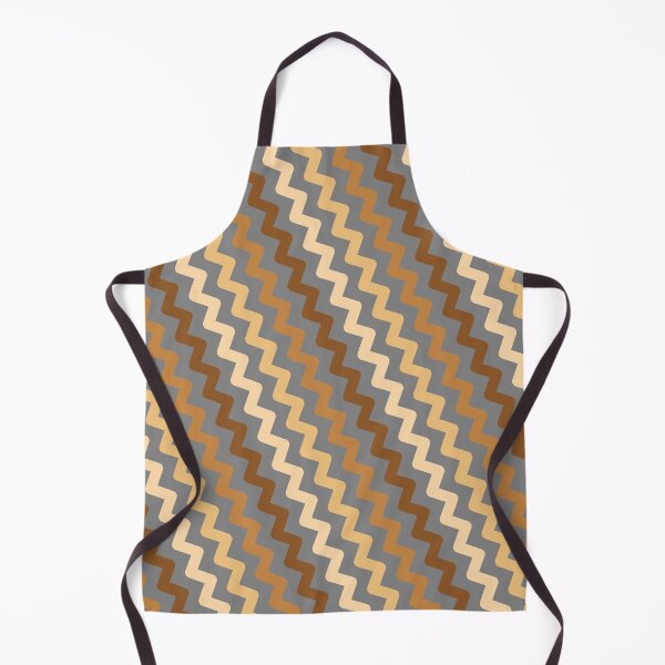 Item preview, Tan & Beige Chevron Jagged Lines Forever Seamless Pattern designed and sold by Alchemy-A-La-G.