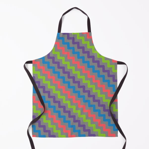 Item preview, Colorful Grey Chevron Jagged Lines Forever Seamless Pattern designed and sold by Alchemy-A-La-G.