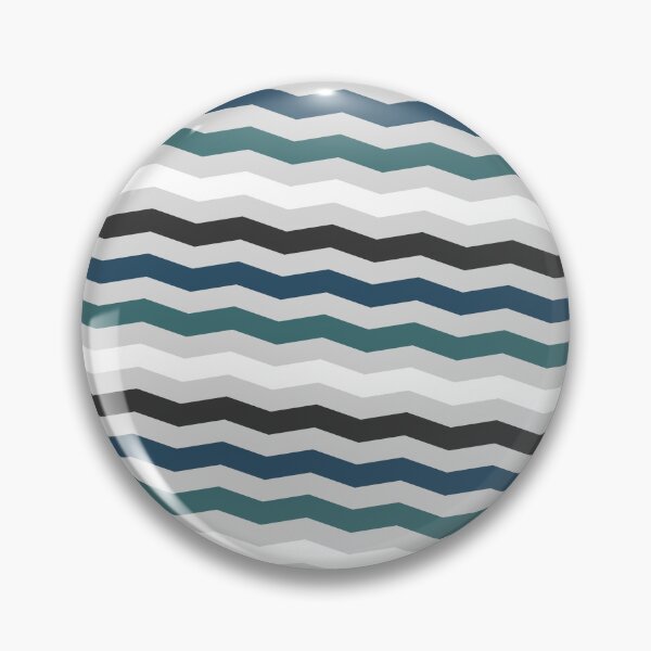 Item preview, Blue & Green Chevron Jagged Lines Forever Seamless Pattern designed and sold by Alchemy-A-La-G.