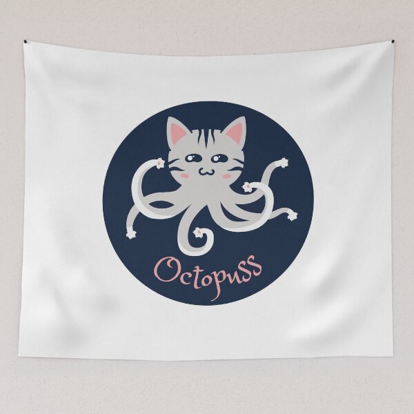 Item preview, Octopuss designed and sold by PurrfectJourney.