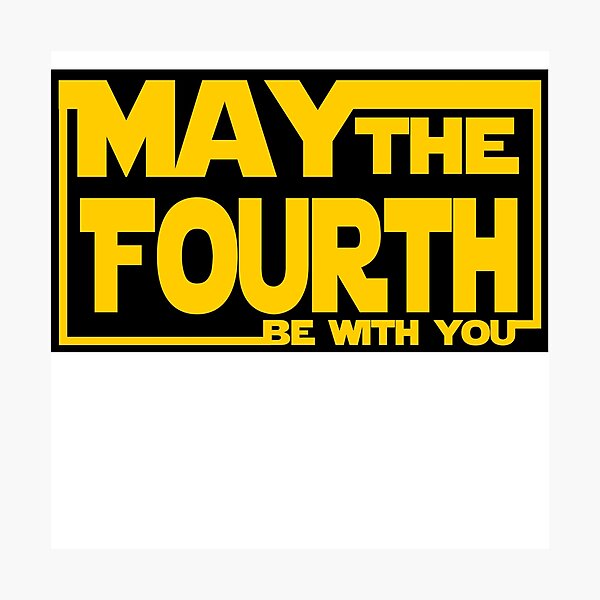 Item preview, MAY THE FOURTH designed and sold by LuizSilva1983.