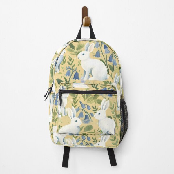 Item preview, Rabbit Floral Pattern designed and sold by RachelRebel.