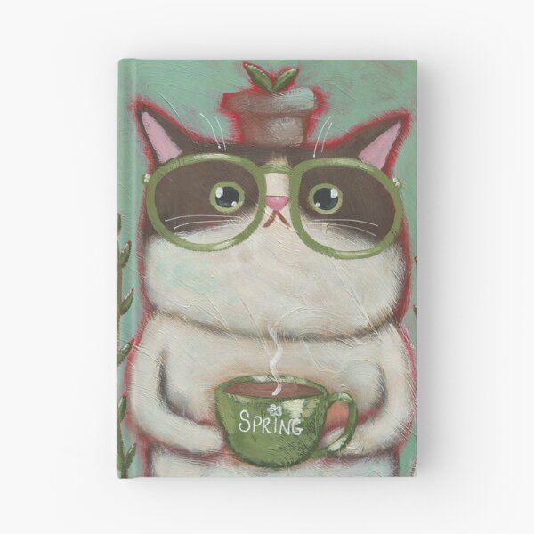 Item preview, Coffee Cat Ready For Spring designed and sold by KilkennyCat Art.