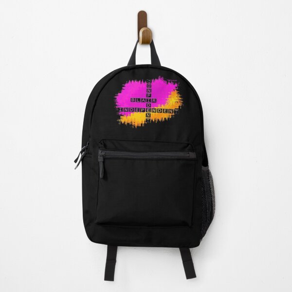 Item preview, Blair, Confident and Independent Crossword Pink Yellow designed and sold by words-my-art.