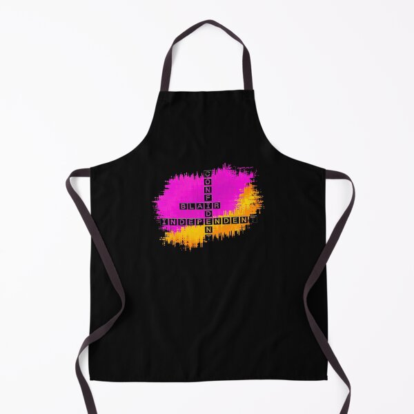 Item preview, Blair, Confident and Independent Crossword Pink Yellow designed and sold by words-my-art.