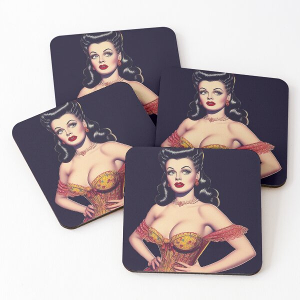 Item preview, Retro Glamour Pin-up designed and sold by PulpVintage.