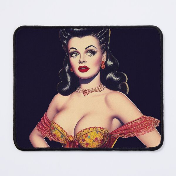Item preview, Retro Glamour Pin-up designed and sold by PulpVintage.