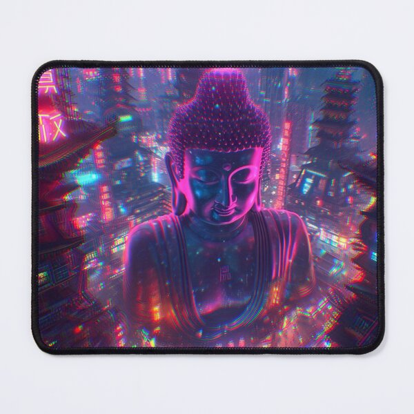 Item preview, Cyberpunk Future Buddha designed and sold by taoistviking.