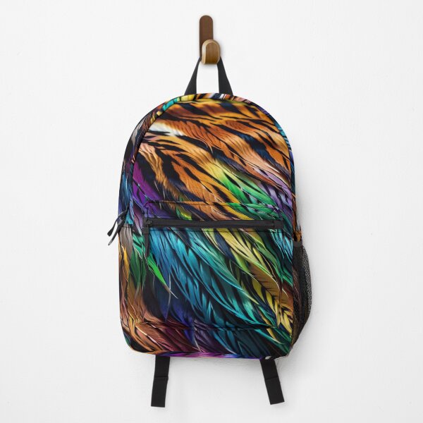 Item preview, Abstract Rainbow Tiger Skin Pattern designed and sold by TheArtOfPat.