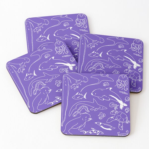 Item preview, Ocean Life Doodles  designed and sold by Sarah Reed.