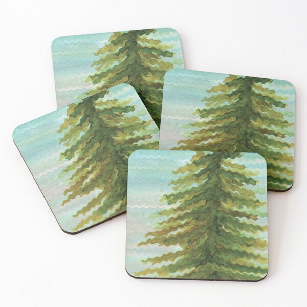 Item preview, Ripple Tree Aqua Sky designed and sold by Alexandria Levin.