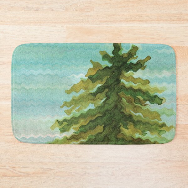 Item preview, Ripple Tree Aqua Sky designed and sold by Alexandria Levin.
