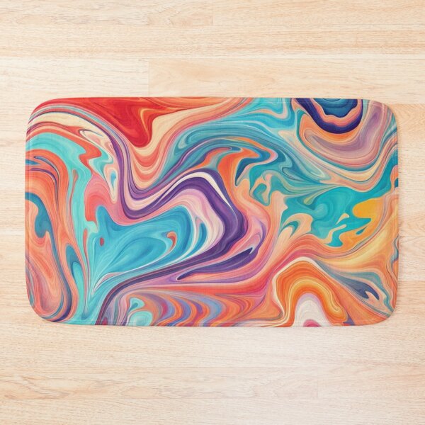 Item preview, Abstract Colorful Marbleized Pattern designed and sold by calibrit.