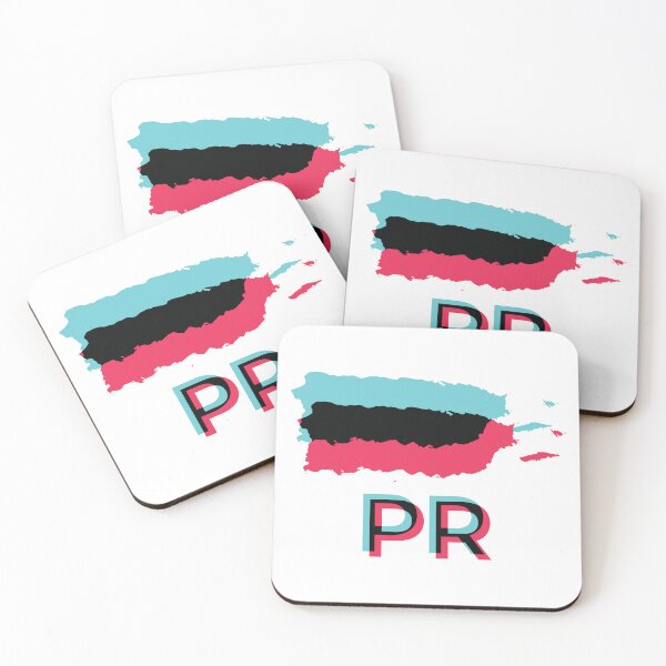 Item preview, Modern Social Media Style PUERTO RICO Map designed and sold by pelagio.