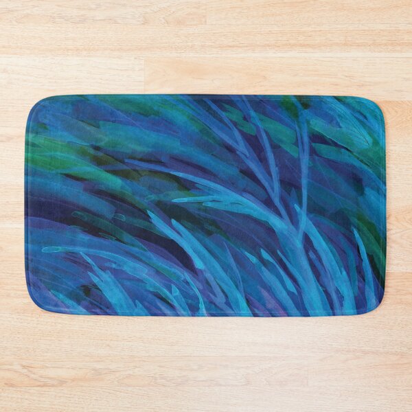 Item preview, Blue Seaweed Sway designed and sold by Alexandria Levin.