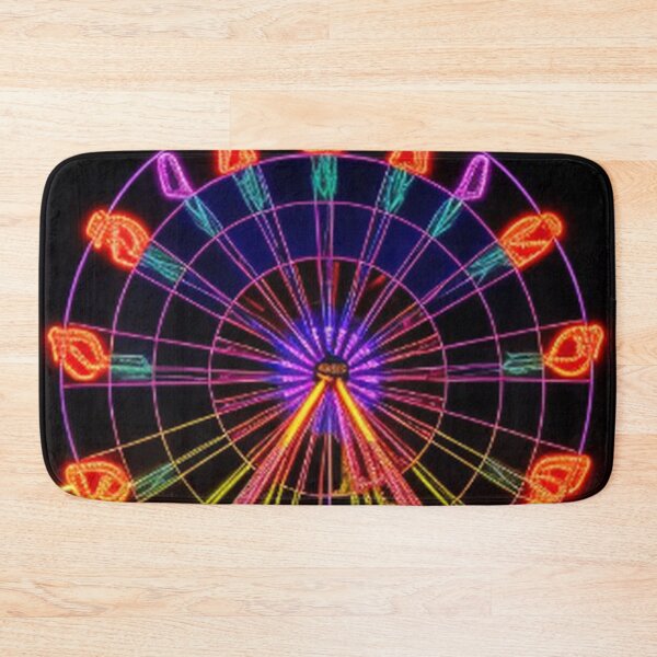 Item preview, Vintage Fairgrounds Neon Lights Ferriss Wheel  designed and sold by TheDarkWardrobe.