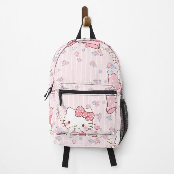 fluffy hello kitty with roses" Backpack for Sale by MioNozomi144 | Redbubble