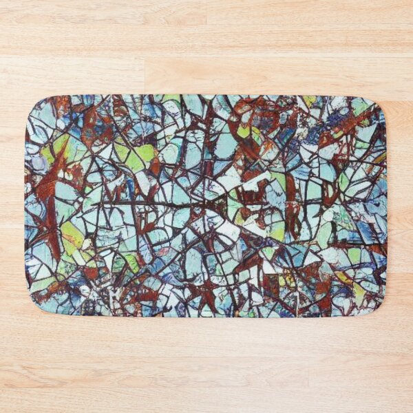 Item preview, Abstract Shattered Glass Mosaic Pattern designed and sold by calibrit.
