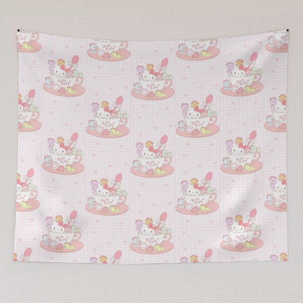 Item preview, hello kitty in a teacup designed and sold by MioNozomi144.
