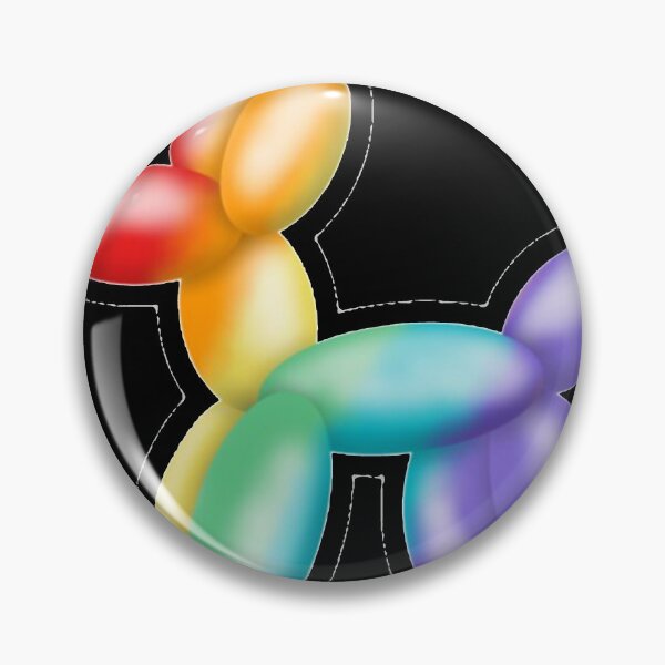 Item preview, Rainbow balloon dog designed and sold by JohnCarmichael.