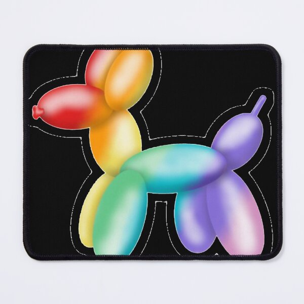 Item preview, Rainbow balloon dog designed and sold by JohnCarmichael.