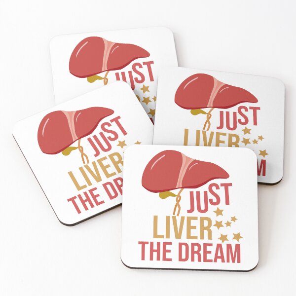 Item preview, Just Liver The Dream - Funny Hepatologist Quote designed and sold by HappyDelights.