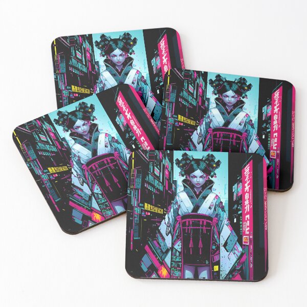 Item preview, Neon Japanese Girl designed and sold by WANBASTEN.