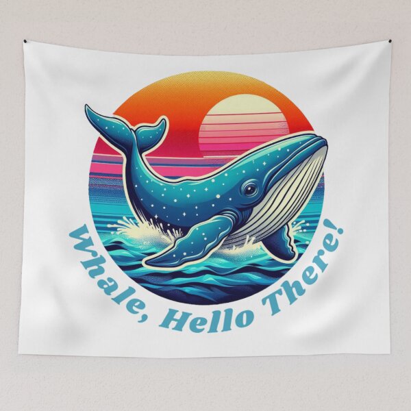 Item preview, Whale, hello there!  designed and sold by DShirtRepublic.