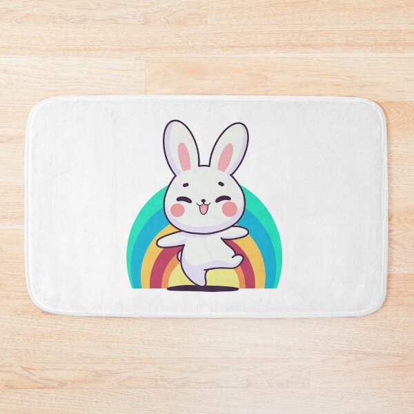 Item preview, Little rabbit dances cheerfully. designed and sold by atika-atk.