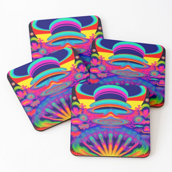 Item preview, Vintage Happy Trippy Psychedelic Art designed and sold by TheDarkWardrobe.
