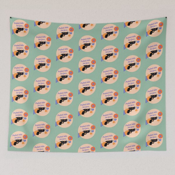 Item preview, Protect kids not guns designed and sold by littlehapa.