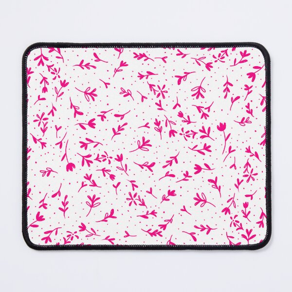 Item preview, Pink on White Floral Pattern designed and sold by Sarah Reed.