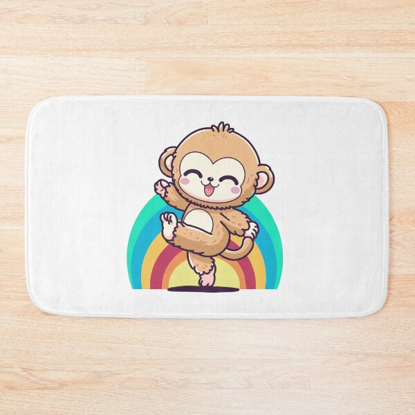 Item preview, Little Monkey dances cheerfully. designed and sold by atika-atk.