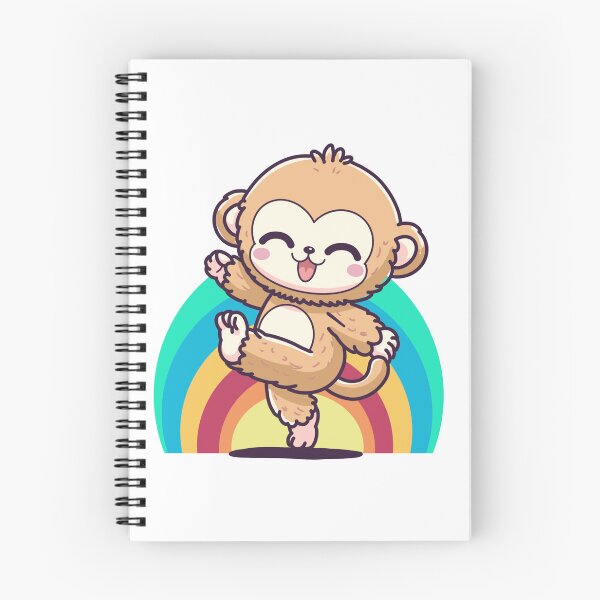 Item preview, Little Monkey dances cheerfully. designed and sold by atika-atk.