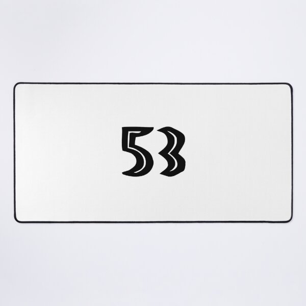 Item preview, 53, fifty-three, black, tribal, african designed and sold by Numbers-Art.