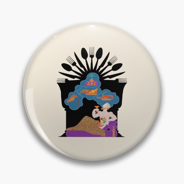 Item preview, Erté - The Seven Deadly Sins Suite, Gluttony designed and sold by elektronen.