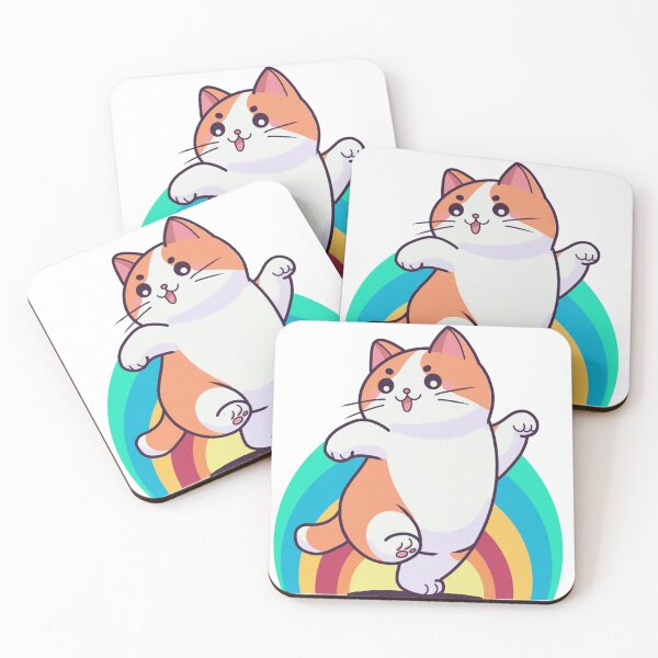 Item preview, Little cat dances cheerfully. designed and sold by atika-atk.