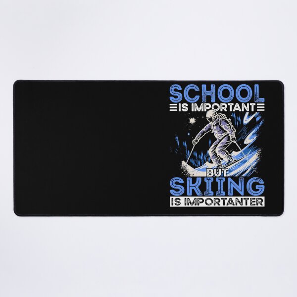 Item preview, Skiing Is Importanter Skiing Sports Lover Snow Ski Expert designed and sold by NovaGenArt.