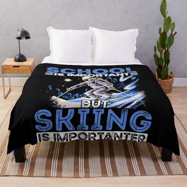 Item preview, Skiing Is Importanter Skiing Sports Lover Snow Ski Expert designed and sold by NovaGenArt.