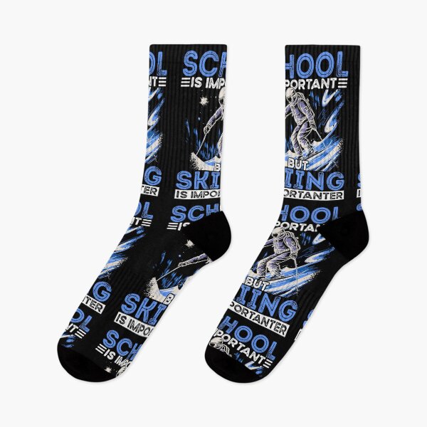 Item preview, Skiing Is Importanter Skiing Sports Lover Snow Ski Expert designed and sold by NovaGenArt.