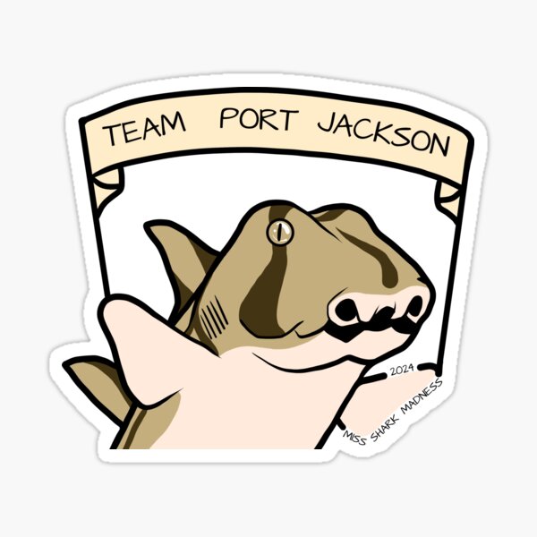 Item preview, Team Port Jackson (Shark Madness 2024) designed and sold by MISSElasmo.
