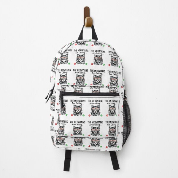 Item preview, Meowtains Are Calling Skiing Sports Lover Snow Ski Expert designed and sold by NovaGenArt.