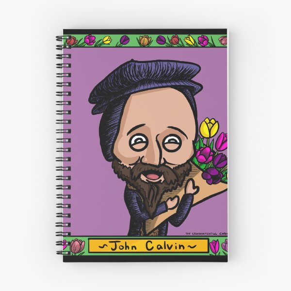 Item preview, Cute John Calvin designed and sold by Crosshatching.