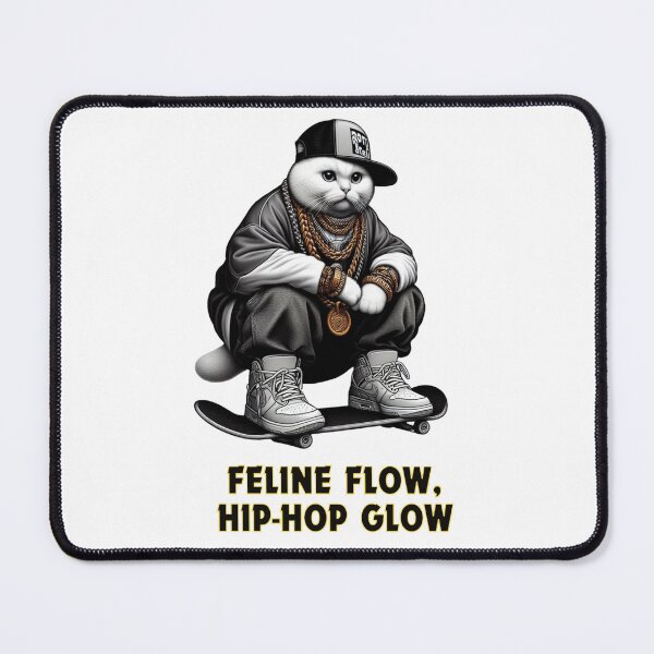 Item preview, Feline flow, Hip Hop Glow. designed and sold by DShirtRepublic.